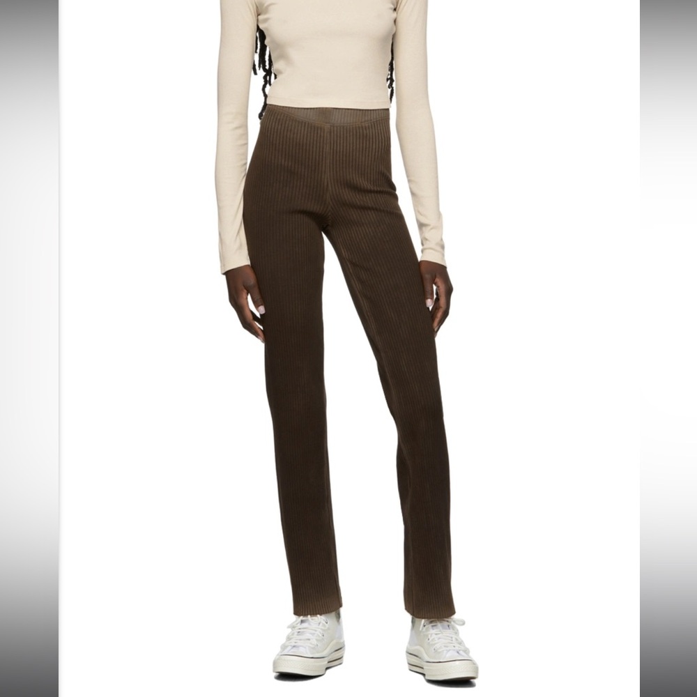 Cotton Citizen Ibiza Pant in Espresso - Size Small